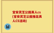 宝安灵芝公园真人cs(宝安灵芝公园推出真人CS活动)
