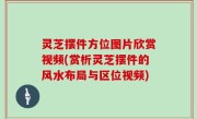 灵芝摆件方位图片欣赏视频(赏析灵芝摆件的风水布局与区位视频)