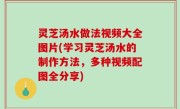 灵芝汤水做法视频大全图片(学习灵芝汤水的制作方法，多种视频配图全分享)