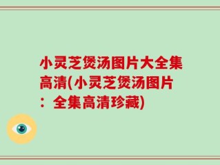 小灵芝煲汤图片大全集高清(小灵芝煲汤图片：全集高清珍藏)