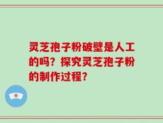 灵芝孢子粉破壁是人工的吗？探究灵芝孢子粉的制作过程？