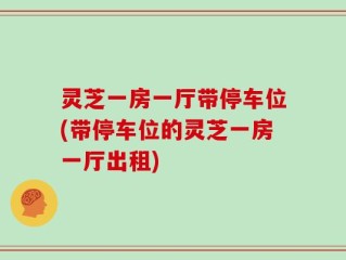灵芝一房一厅带停车位(带停车位的灵芝一房一厅出租)