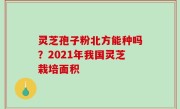 灵芝孢子粉北方能种吗？2021年我国灵芝栽培面积