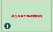 灵芝批发市场进货邢台