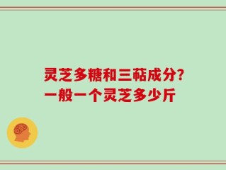 灵芝多糖和三萜成分？一般一个灵芝多少斤