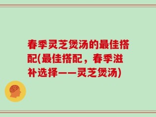 春季灵芝煲汤的最佳搭配(最佳搭配，春季滋补选择——灵芝煲汤)
