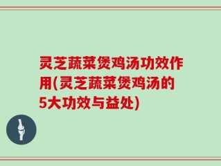 灵芝蔬菜煲鸡汤功效作用(灵芝蔬菜煲鸡汤的5大功效与益处)