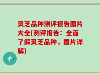 灵芝品种测评报告图片大全(测评报告：全面了解灵芝品种，图片详解)