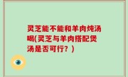灵芝能不能和羊肉炖汤喝(灵芝与羊肉搭配煲汤是否可行？)