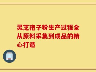 灵芝孢子粉生产过程全从原料采集到成品的精心打造