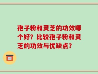孢子粉和灵芝的功效哪个好？比较孢子粉和灵芝的功效与优缺点？