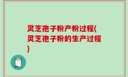 灵芝孢子粉产粉过程(灵芝孢子粉的生产过程)