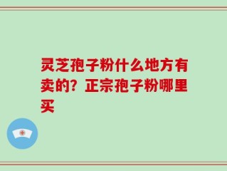 灵芝孢子粉什么地方有卖的？正宗孢子粉哪里买