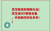 灵芝做泥的视频大全(灵芝泥DIY教程合集，手段制作好处多多！)