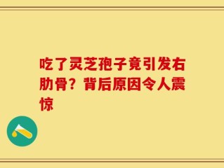 吃了灵芝孢子竟引发右肋骨？背后原因令人震惊