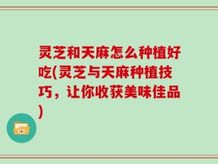 灵芝和天麻怎么种植好吃(灵芝与天麻种植技巧，让你收获美味佳品)