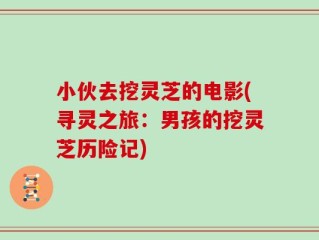 小伙去挖灵芝的电影(寻灵之旅：男孩的挖灵芝历险记)