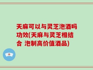 天麻可以与灵芝泡酒吗功效(天麻与灵芝相结合 泡制高价值酒品)