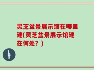 灵芝盆景展示馆在哪里建(灵芝盆景展示馆建在何处？)