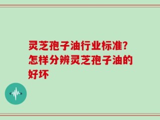 灵芝孢子油行业标准？怎样分辨灵芝孢子油的好坏