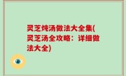 灵芝炖汤做法大全集(灵芝汤全攻略：详细做法大全)