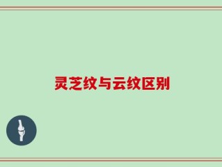 灵芝纹与云纹区别