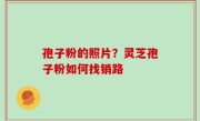 孢子粉的照片？灵芝孢子粉如何找销路