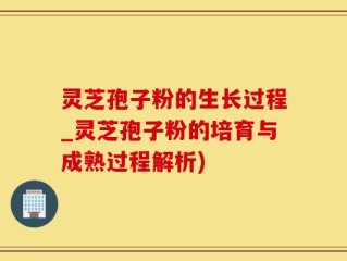 灵芝孢子粉的生长过程_灵芝孢子粉的培育与成熟过程解析)