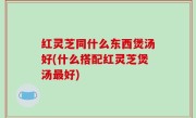 红灵芝同什么东西煲汤好(什么搭配红灵芝煲汤最好)