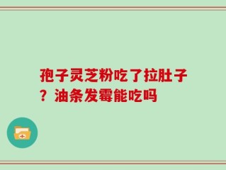 孢子灵芝粉吃了拉肚子？油条发霉能吃吗