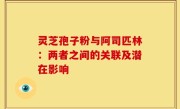 灵芝孢子粉与阿司匹林:两者之间的关联及潜在影响