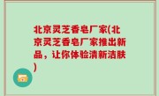 北京灵芝香皂厂家(北京灵芝香皂厂家推出新品，让你体验清新洁肤)