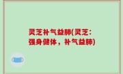 灵芝补气益肺(灵芝：强身健体，补气益肺)