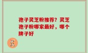 孢子灵芝粉推荐？灵芝孢子粉哪家最好，哪个牌子好