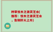 种草悦木之源灵芝水(推荐：悦木之源灵芝水，告别肝火上升)