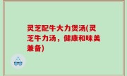 灵芝配牛大力煲汤(灵芝牛力汤，健康和味美兼备)