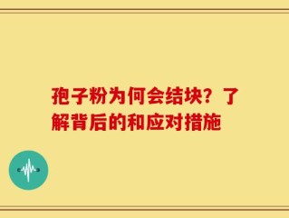 孢子粉为何会结块？了解背后的和应对措施