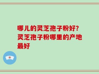 哪儿的灵芝孢子粉好？灵芝孢子粉哪里的产地最好