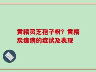 黄精灵芝孢子粉？黄精炭疽病的症状及表现
