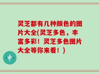 灵芝都有几种颜色的图片大全(灵芝多色，丰富多彩！灵芝多色图片大全等你来看！)