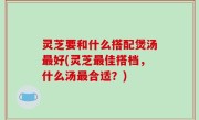 灵芝要和什么搭配煲汤最好(灵芝最佳搭档，什么汤最合适？)