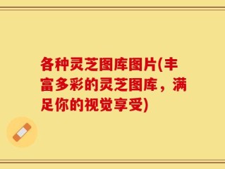 各种灵芝图库图片(丰富多彩的灵芝图库，满足你的视觉享受)