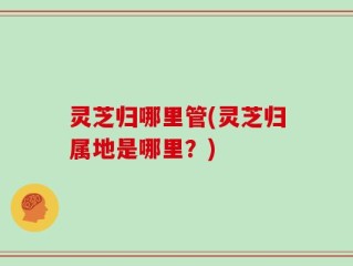 灵芝归哪里管(灵芝归属地是哪里？)