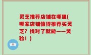 灵芝推荐店铺在哪里(哪家店铺值得推荐买灵芝？找对了就能——灵验！)