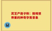 灵芝产孢子粉：微观世界里的神奇孕育景象