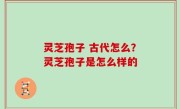 灵芝孢子 古代怎么？灵芝孢子是怎么样的
