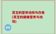 灵芝的营养功效与作用(灵芝的健康营养与功效)
