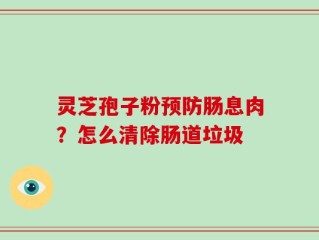 灵芝孢子粉预防肠息肉？怎么清除肠道垃圾