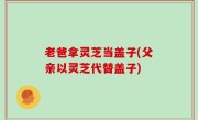 老爸拿灵芝当盖子(父亲以灵芝代替盖子)