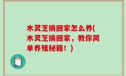 木灵芝摘回家怎么养(木灵芝摘回家，教你简单养殖秘籍！)